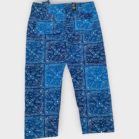 Levi's Bandana Printed Chore/Utilty Stretch Pants Urban Outfitters size 42x30 - Picture 6 of 12